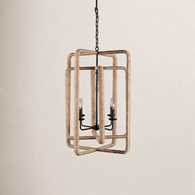 Cale Iron 4-Light Chandelier