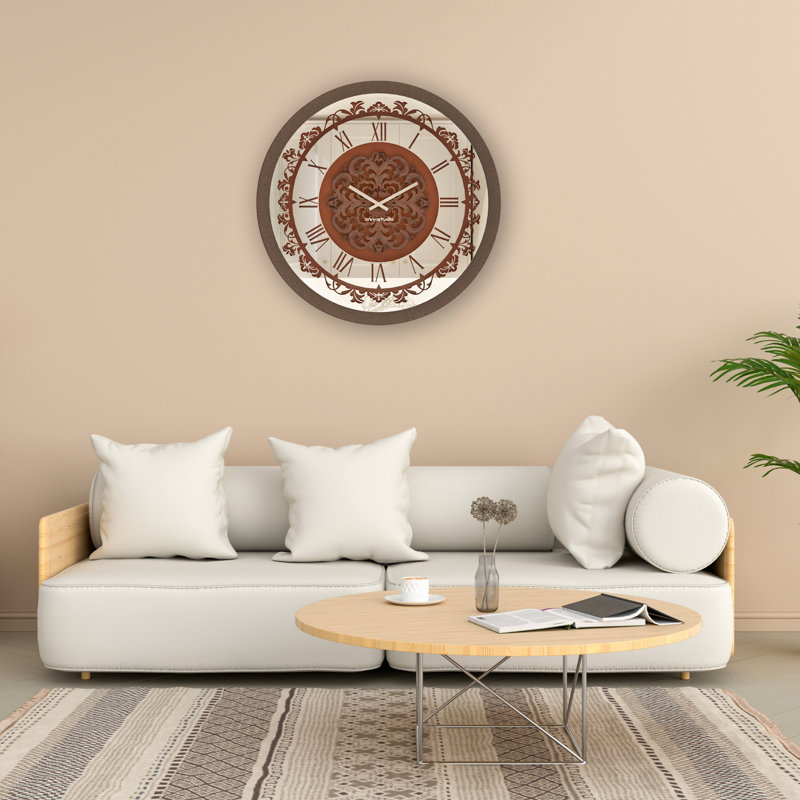 Taylah Wood Wall Clock