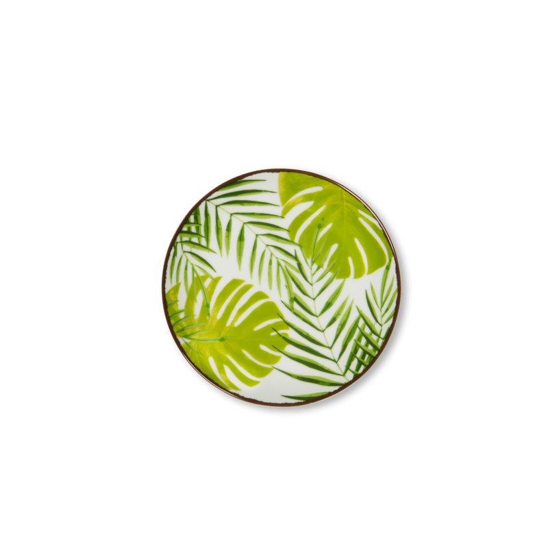 Foliage Round 6 Piece Coaster Set