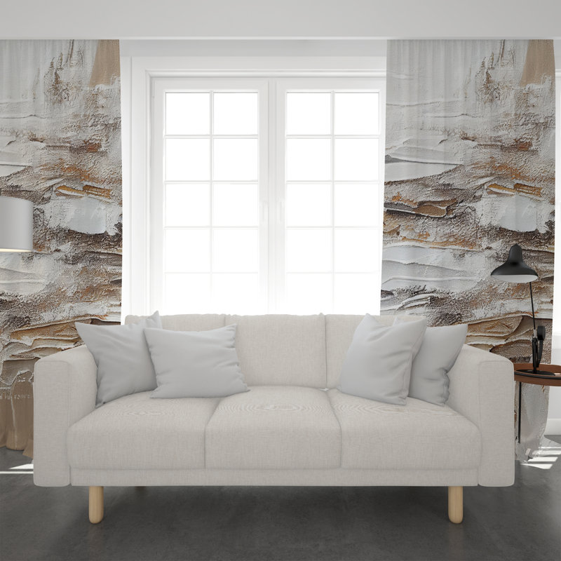 Joannie Room Darkening Curtain, 40" W x 82" L