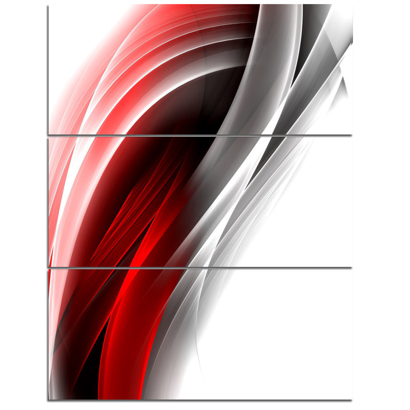 Ensemble de 3 toiles - Lignes verticales rose et argent 3D