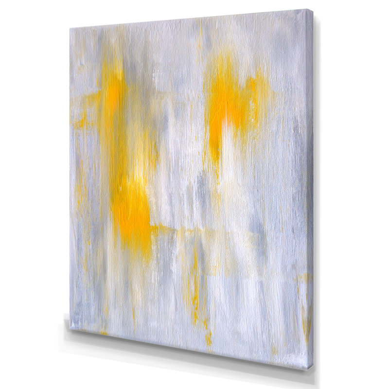 Fusion de l'abstrait - Peinture, H 20 po x l 12 po, Toile tendue