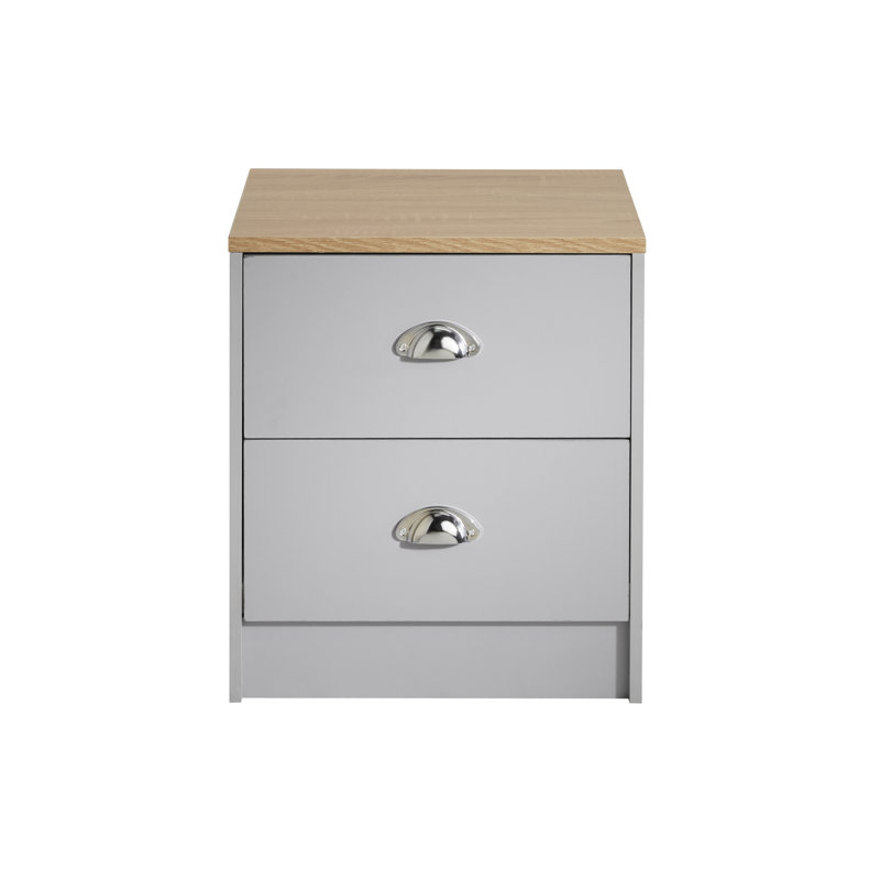 Kral 40cm W Manufactured Wood Bedside Table
