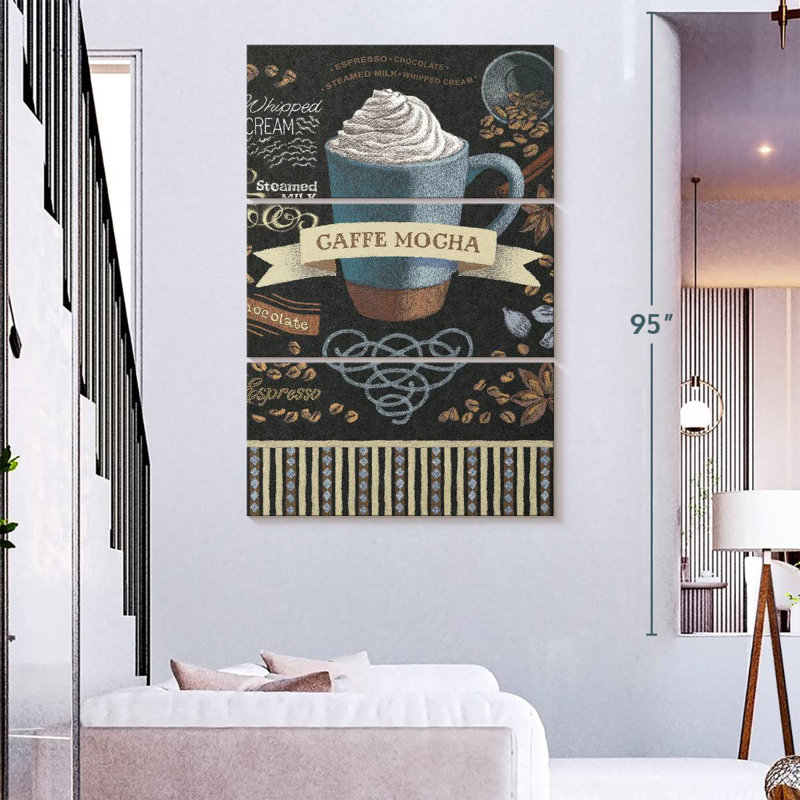 Yarlin Caffe Mocha, 74" H x 48" W