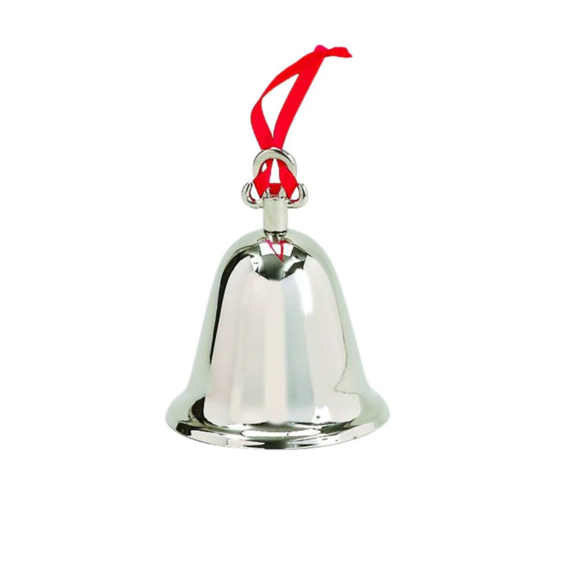 Cloche avec ruban rouge