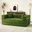 Convertible Sleeper Sofa With Removable Armrests, Corduroy Fabric Sofa Couch, No Assembly Required For Living Room, Dorm, Studio-849271567-854940597