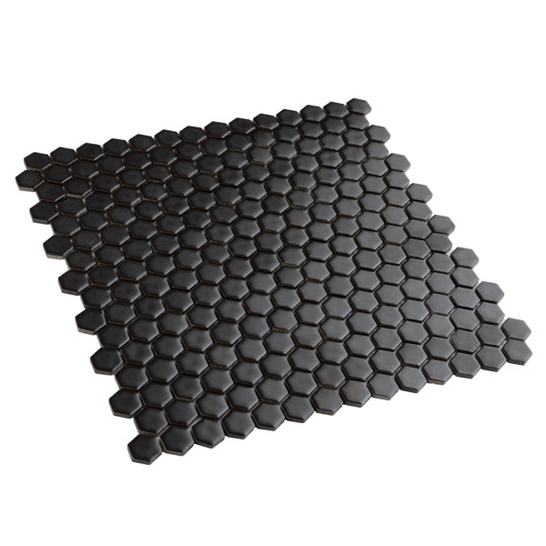 Colmena Hex 11-1/2 In. X 11-5/8 In. Porcelain Mosaic Tile