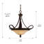 Luminaire suspendu simple à 3 lumières Rosalinda