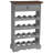vidaXL Wine Rack Solid Mahogany Wood 21.7"x9.1"x33.5"