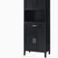 Armoire de salle de bain avec tiroir, 2 armoires, 2 tablettes réglables et rangement ouvert-922266319