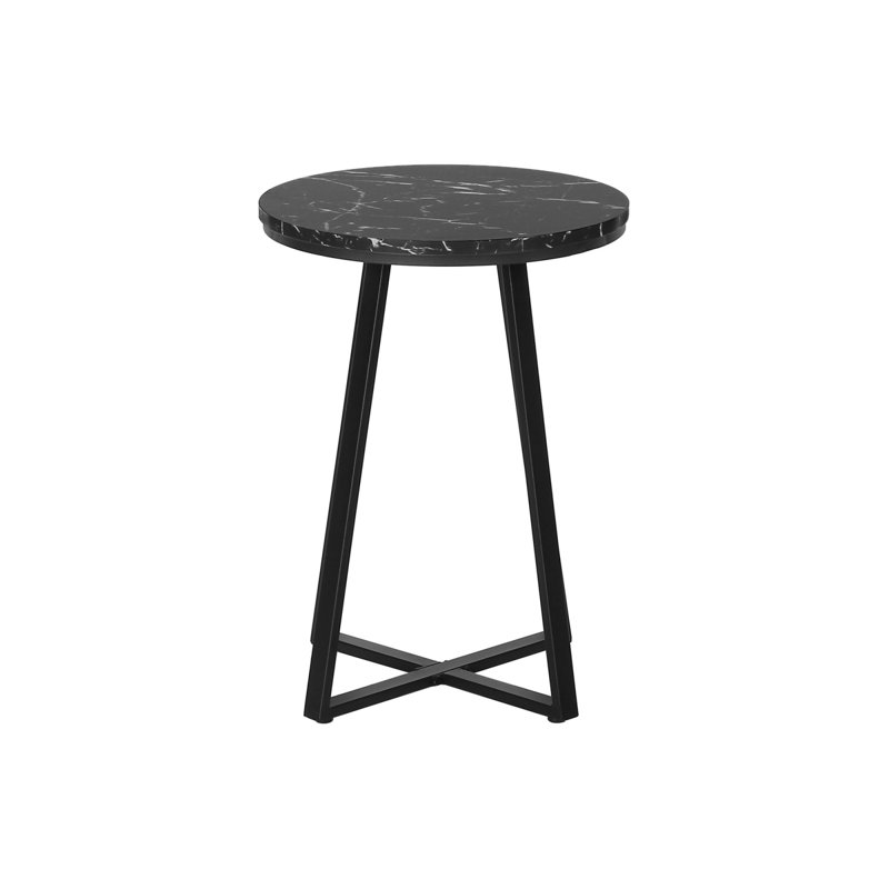 Table de bout contemporaine avec fonctionnalité polyvalente et attrait élégant