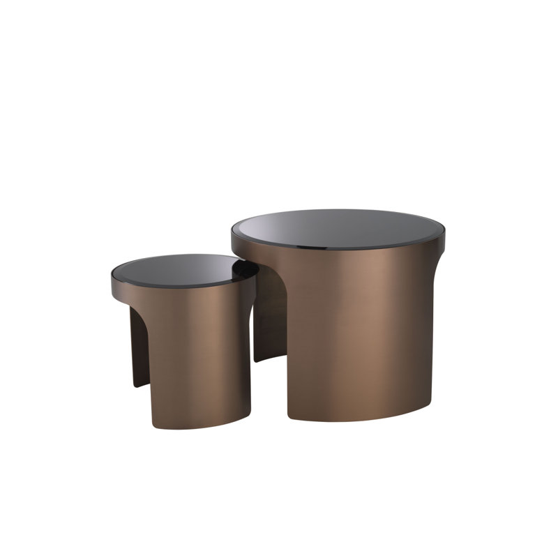 Ensemble de tables d'appoint Piemonte