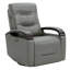 Fauteuil inclinable pivotant en cuir 31,5 po-1594065975