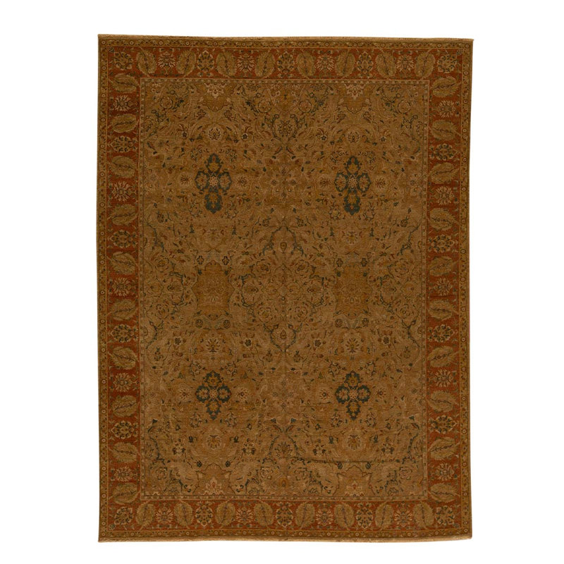 Handmade Wool Oriental Area Rug