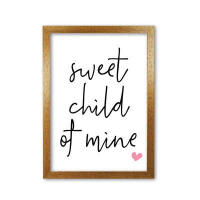 Sweet Child Of Mine - Print