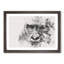 Gorilla with Brown Eyes - Picture Frame Painting Print-56735767-56735766