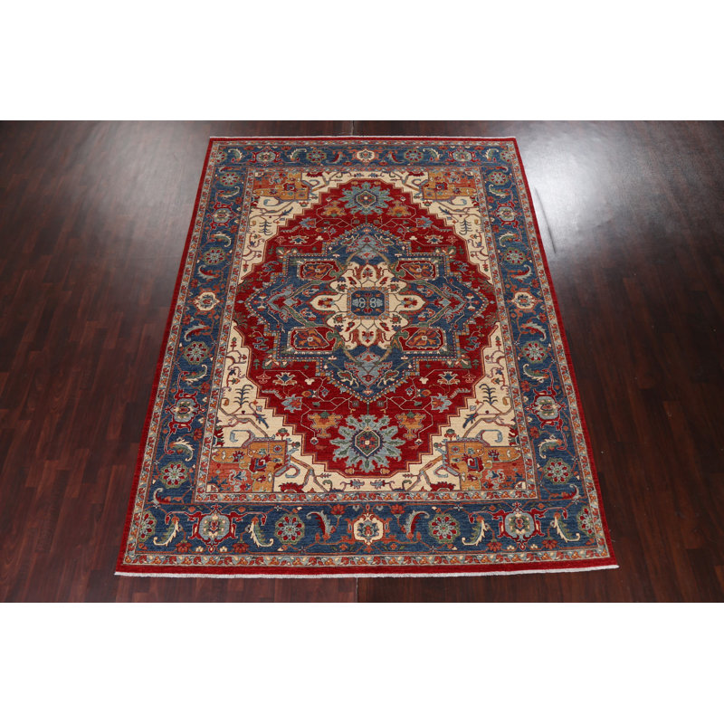 One-of-a-Kind 8'10" X 11'7" Wool Area Rug in Red