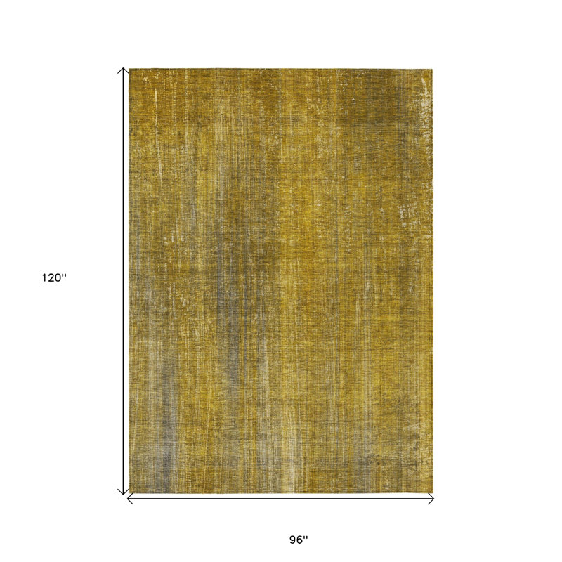 Tapis extérieur lavable antidérapant 8 pi x 10 pi chocolat