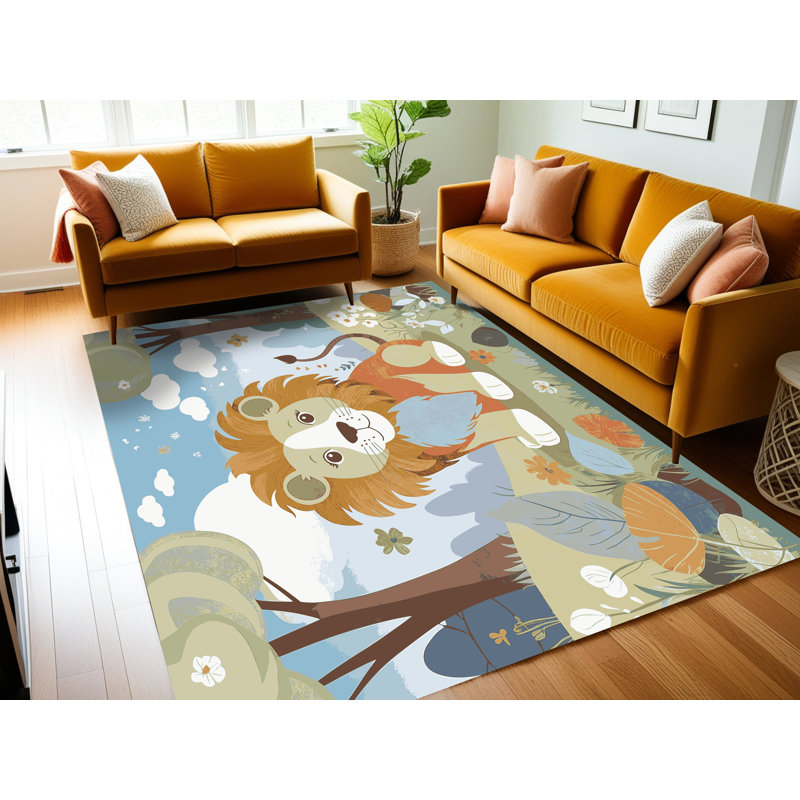 Tapis lavable Indigo, Rectangulaire 2 pi x 3 pi