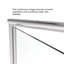 Porte de douche à cadre pivotant l 68 po x H 68,63 po Infinity-16968418-16968417