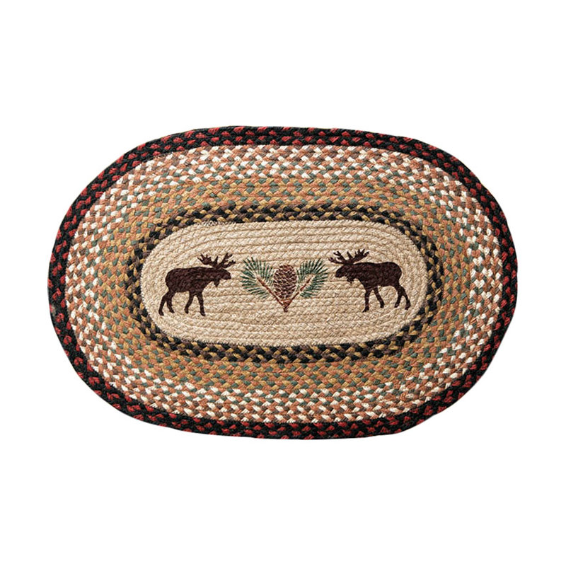 Rufina Southwestern Indoor Rug, Oval 1'8" x 2'6"