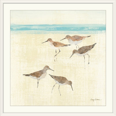 Sand Pipers " Sand Pipers Square II " by Avery Tillmon