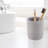 Concrete Cement Toothbrush Holder, Modern Countertop Organizer-108856586
