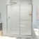 60" W x 32" D x 78" H Semi-Frameless Rectangle Shower Kit