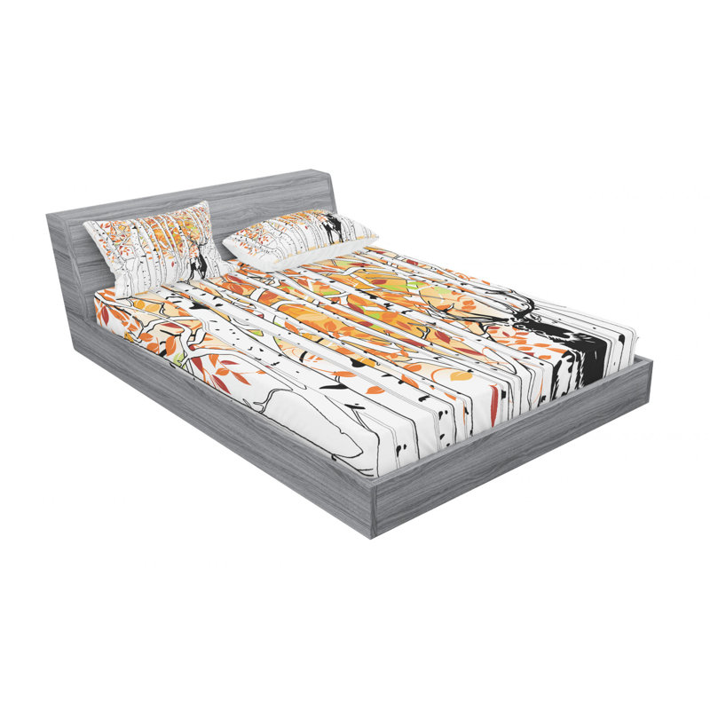 Microfiber Sheet Set, Full Sheet Set with Fitted Sheet
