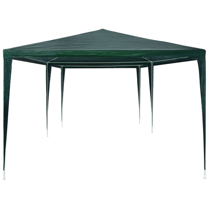 Tente de réception rectangulaire vidaXL, 9.8 ft. x 19.6 ft., Vert
