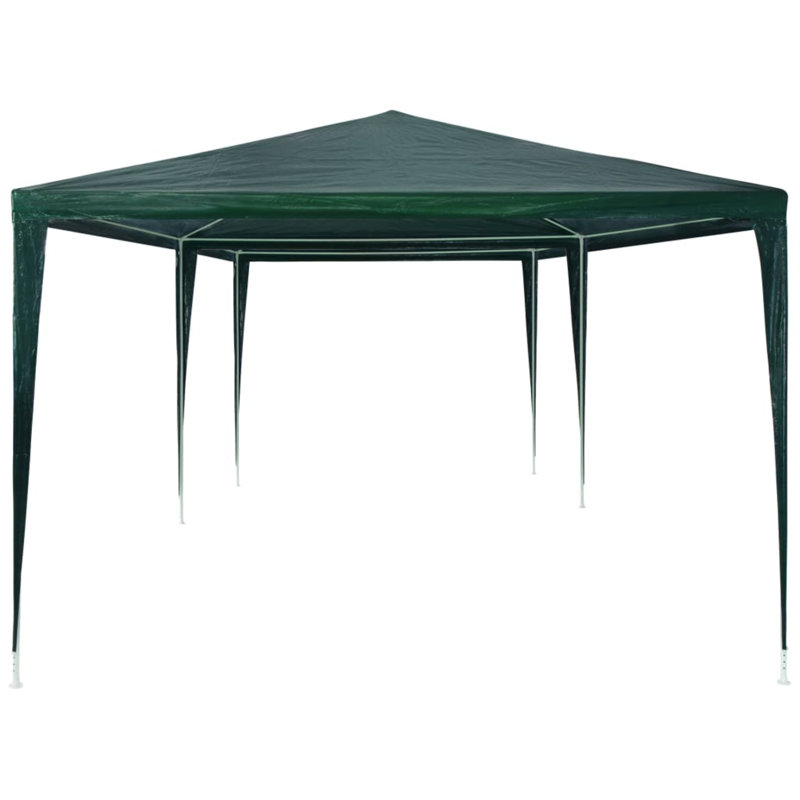 vidaXL Party Tent Water-resistant materials Party Tent Rectangular, Green, 9.8 ft. x 19.6 ft.