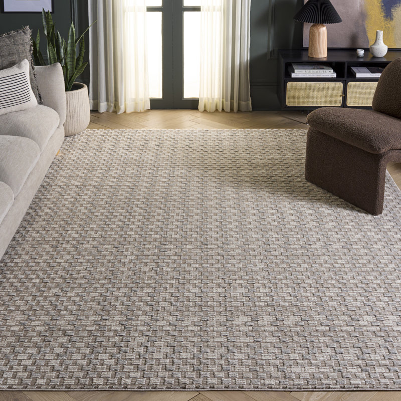 Latonyia Performance Geometric Rug, Rectangle 8' x 10'