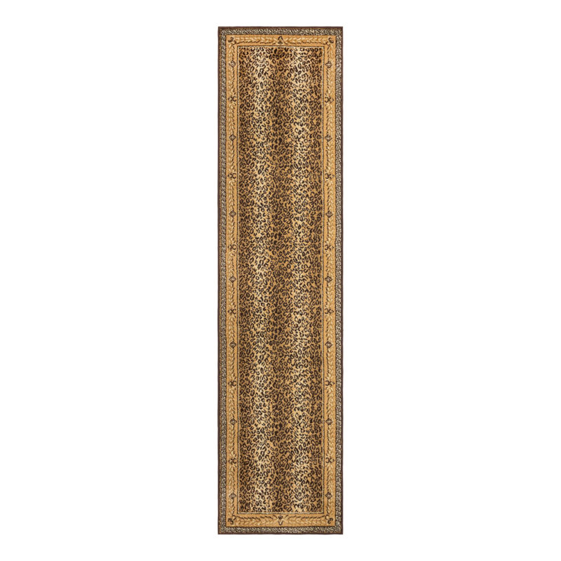Animal Print Indoor Rug, Runner 2' x 8'