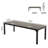 Pallas 78.74'' Extra Long Double Computer Desk for Workstation-891332031