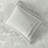 Full/Queen Grey Comforter With Crushed Velvet And For Bed Soft