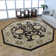 Beachampton Hand Tufted Wool Eco-Friendly Area Rugs - Brown Beige Color, Oriental Design, High Pile Thick Handmade Anti Skid Area Rugs for Living Room, Bed Room