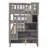 Twin-Over-Twin Bunk Bed with Storage and Guard Rail-906567855