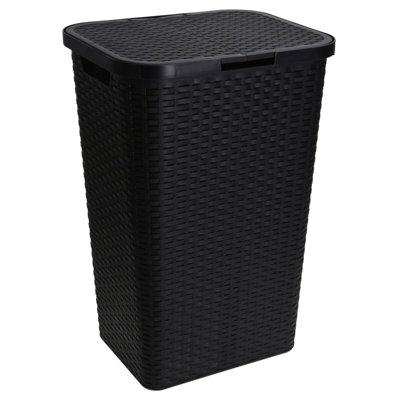 Plastic Laundry Hamper with Handles