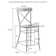 Estrella Counter Stool with Metal Frame