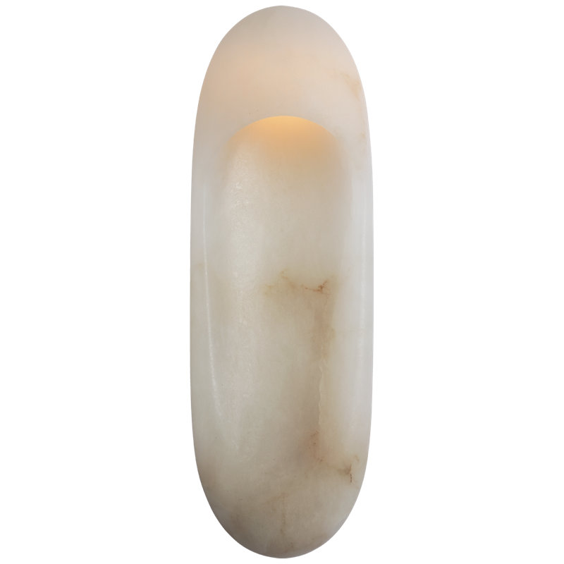 Esculpa 1 - Light LED Flush Mounted Sconce, Polished Nickel