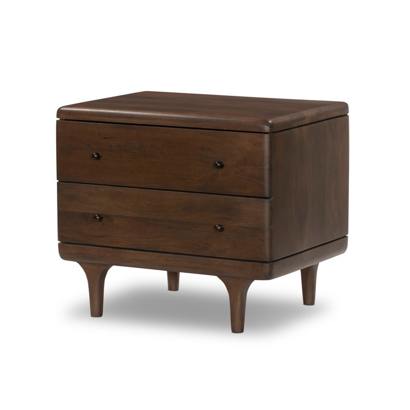 Eldrin Nightstand-Warm Brown Mango