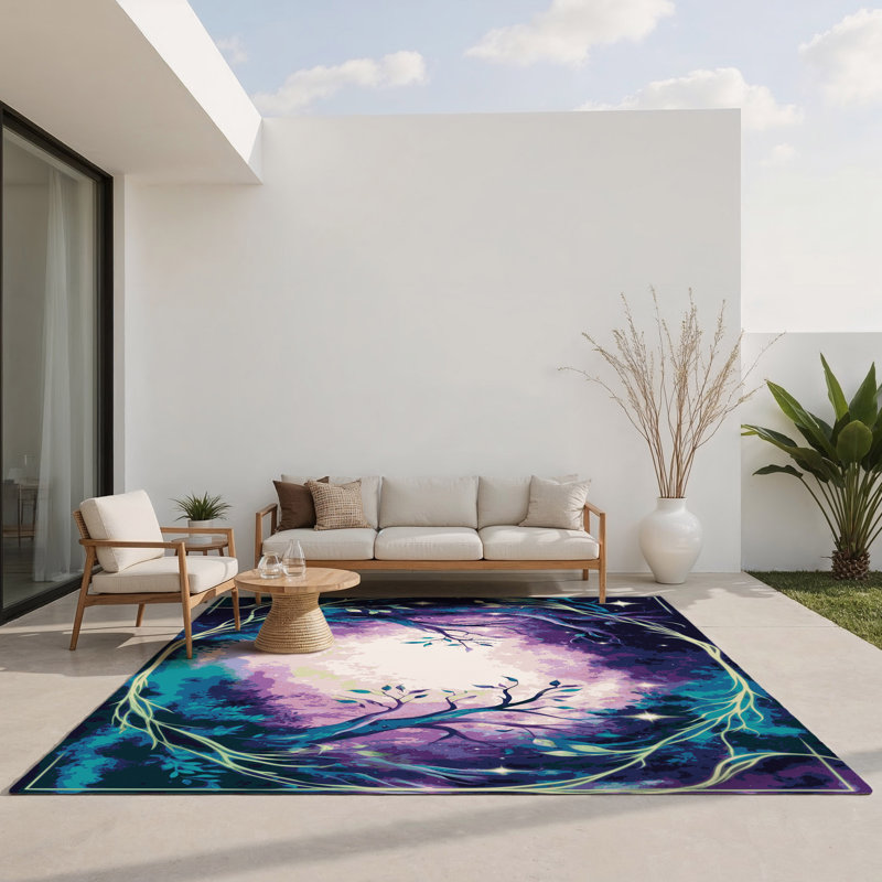 Tapis intérieur et extérieur Dreamwood, Rectangle 1 pi 6 po x 2 pi 6 po