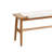 Ersela Rustic Farmhouse Wooden Bench with Rattan Accents-1881418608-1893356725