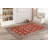 Heiman Collection Grey/Blue/Red/Cream Abstract Area Rug-155647749