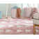 Kennedy Triangles Pink Children's Rug