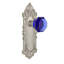 Victorian Plate with Waldorf Cobalt Door Knob-1066614948-1066614951