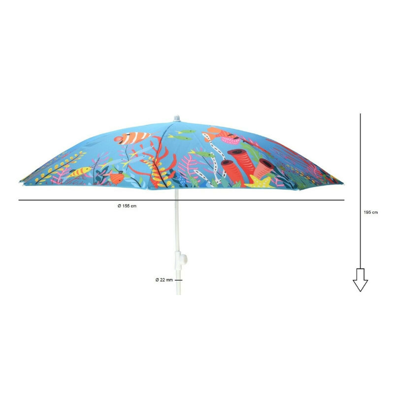 Anxo 155cm Beach Parasol