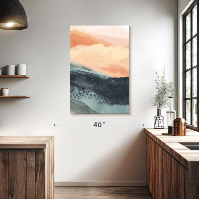 Avery Dark Soft Waves II, 39" H x 26" W