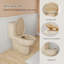 Toilette une pièce kaki 17 po ADA-132835965