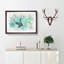 Green Hummingbird - Picture Frame Painting Print-56735609-56735610